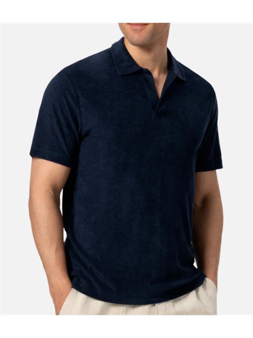 sponge polo collar rib MC2 SAINT BARTH | JEREMY-01398H61 TERRY